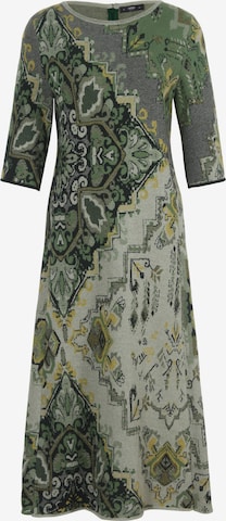 IVKO Knitted dress 'Kilim' in Green: front