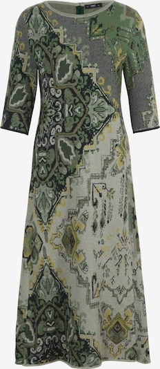 IVKO Strickkleid 'Kilim' in khaki, Produktansicht