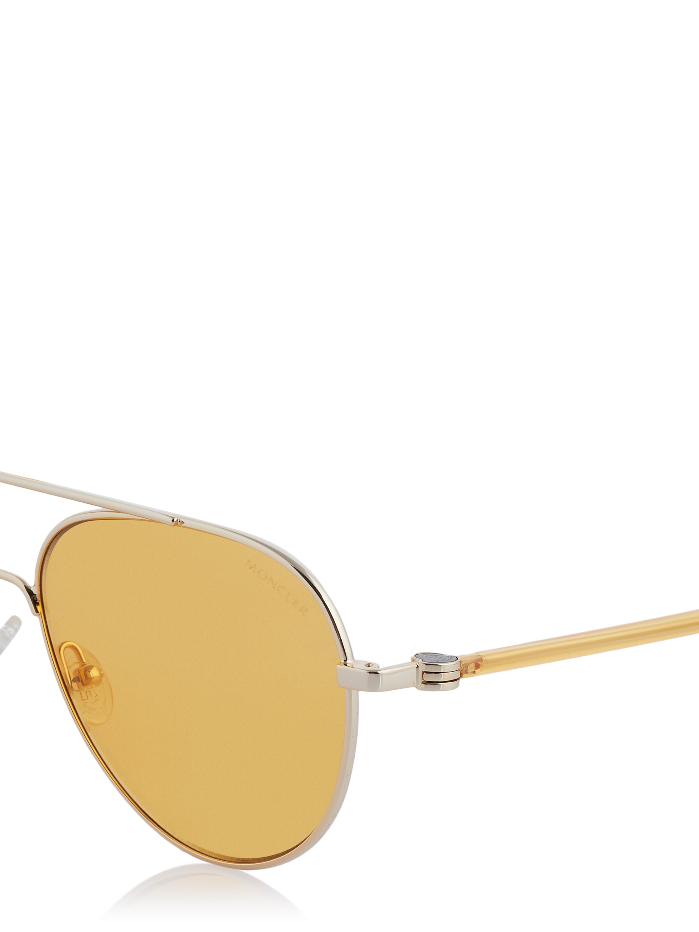 Lunettes de soleil MONCLER en or