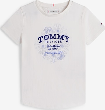 TOMMY HILFIGER Μπλουζάκι σε λευκό: μπροστά