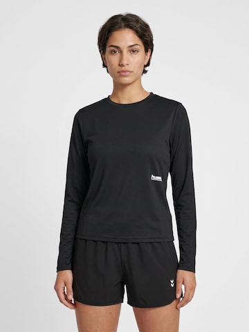 Hummel Functioneel shirt in Zwart: voorkant