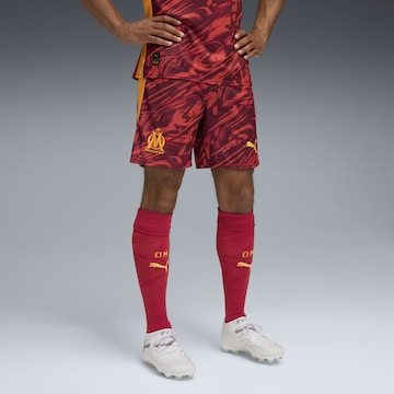 Regular Pantalon de sport 'Olympique de Marseille 25/26' PUMA en rouge : devant