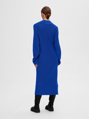 SELECTED FEMME Jurk in Blauw