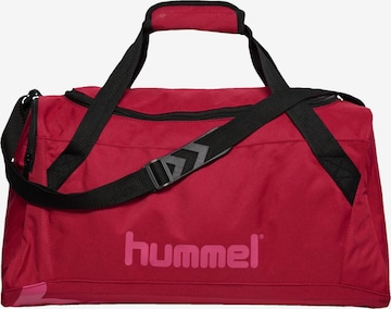 Sac de sport Hummel en rouge : devant