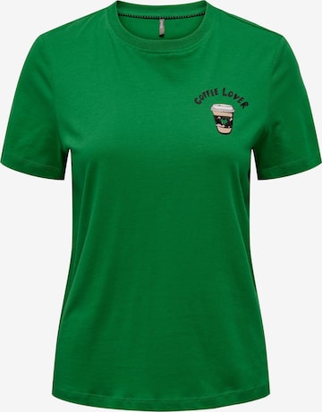 ONLY Shirt 'KITA' in Green: front