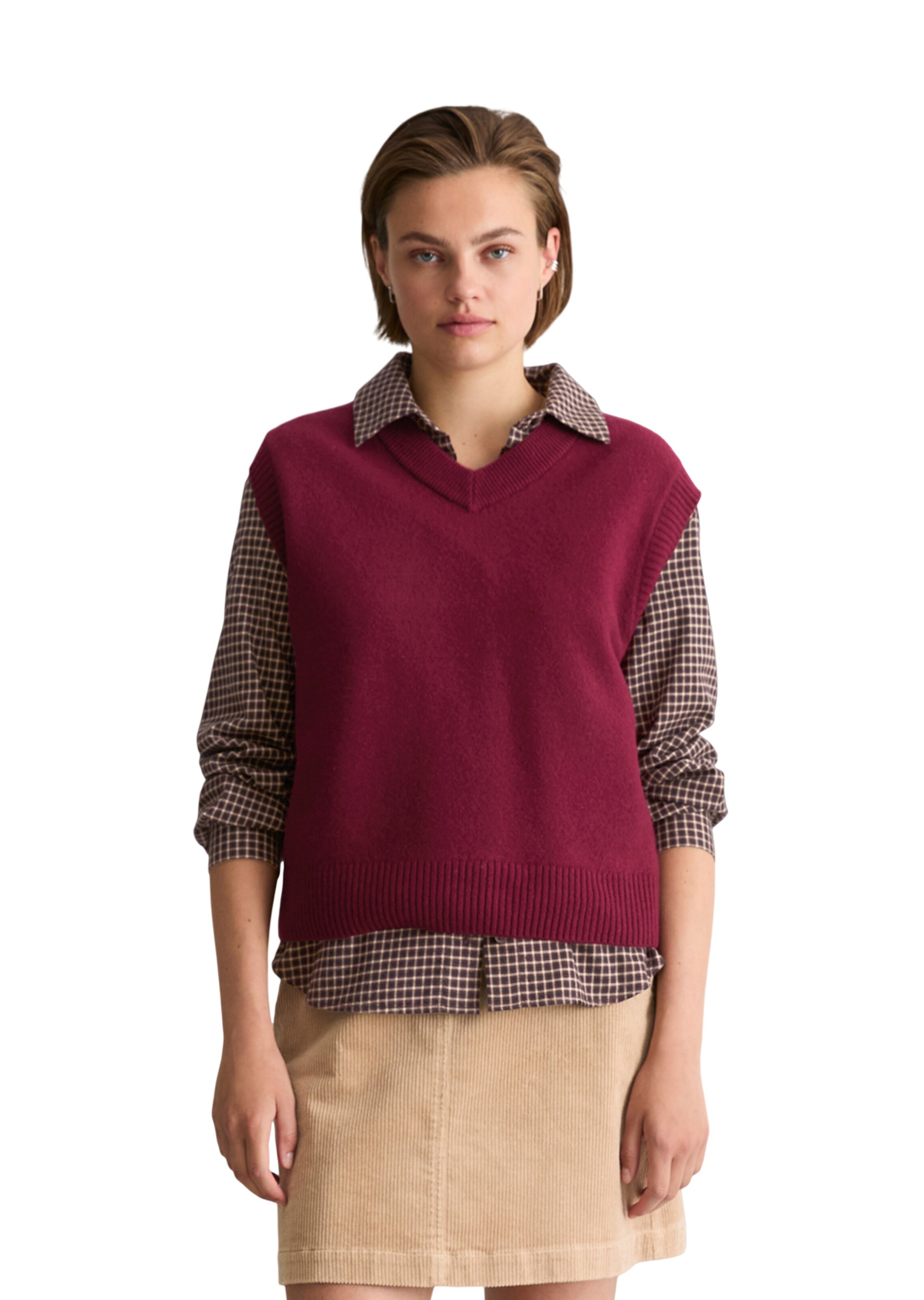 Marc O'Polo DENIM Sweater in Red: front