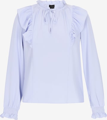 Camicia da donna di DreiMaster Klassik in blu: frontale
