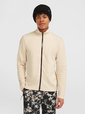 Veste en polaire O'NEILL en blanc : devant