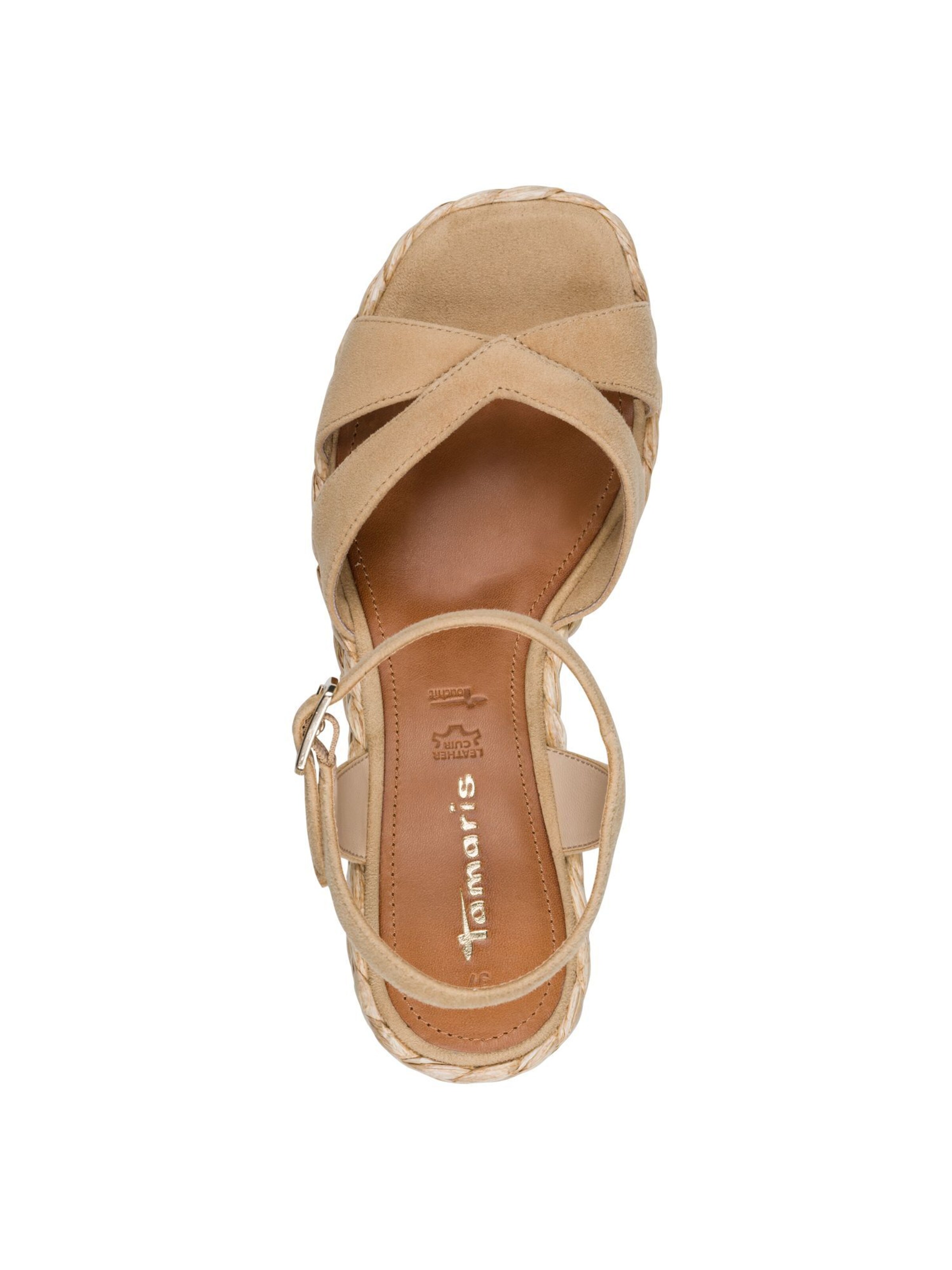 Tamaris Sandale in Braun