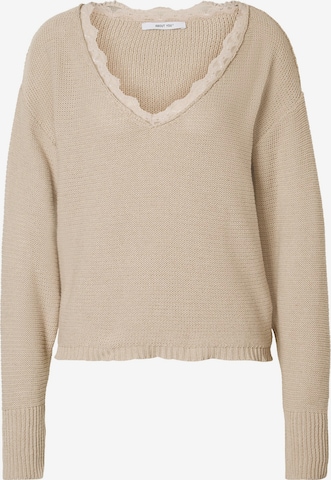 ABOUT YOU Sweater 'Gemma' in Beige: front