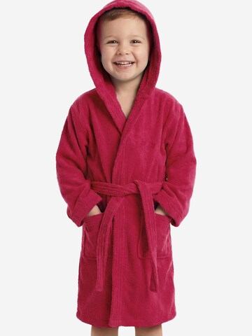 oahoo Bathrobe 'Beach & Bath' in Red: front