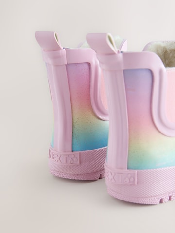 Next Rubber Boots in Pink