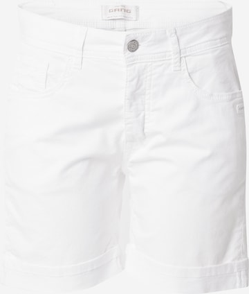 Gang Normalny krój Spodnie '94NICA' w kolorze biały: przód