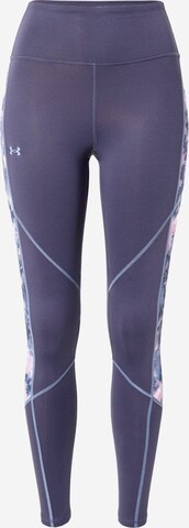 UNDER ARMOUR Skinny Sporthose in Grau: predná strana