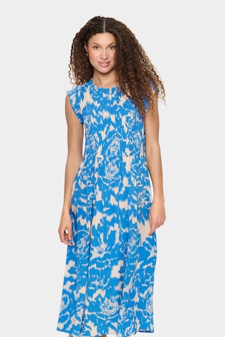 Robe 'Gisla' SAINT TROPEZ en bleu : devant