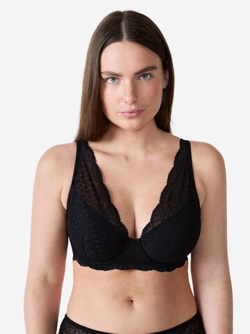 ETAM Bra 'Idole' in Black: front