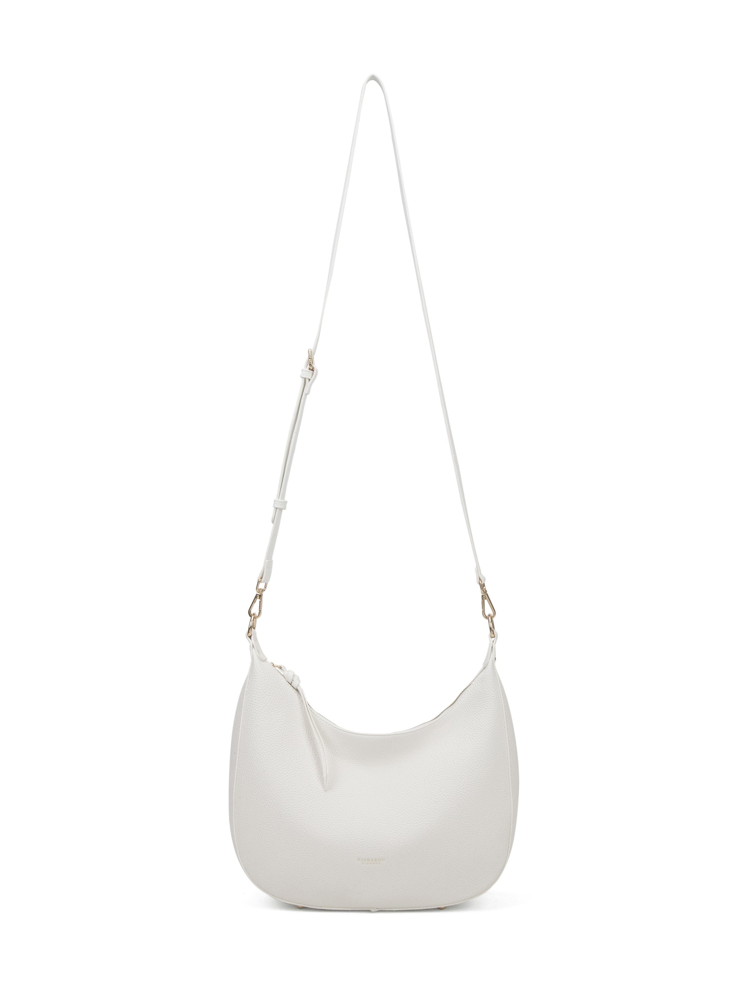 Borsa a spalla di Diana&Co. in bianco
