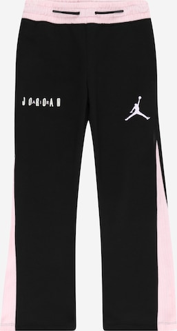 Jordan - Loosefit Calças 'SOFT TOUCH' em preto: frente