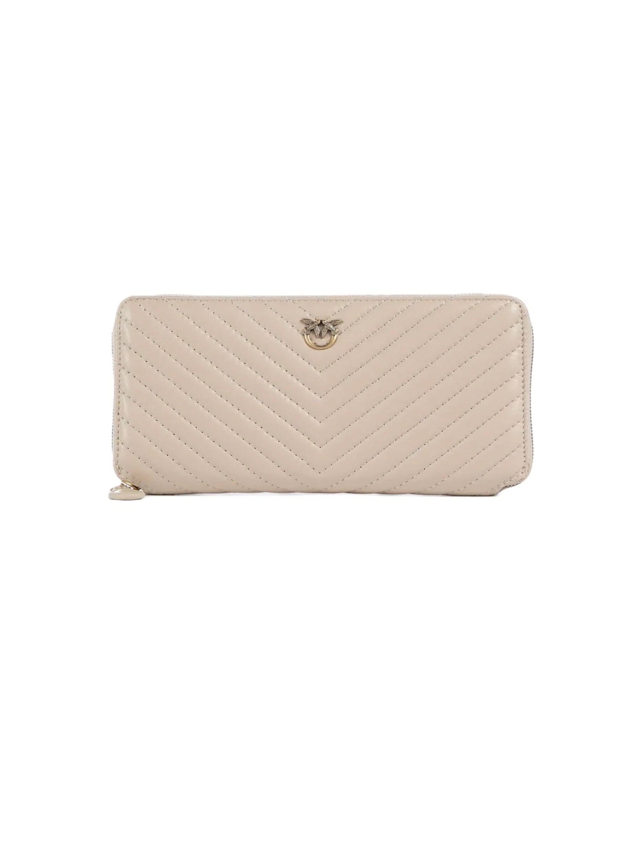 Portamonete '100250 A0GK' di PINKO in beige: frontale