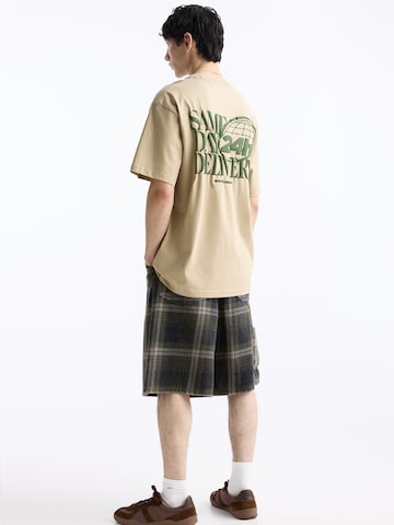 Pull&Bear Bluser & t-shirts i beige