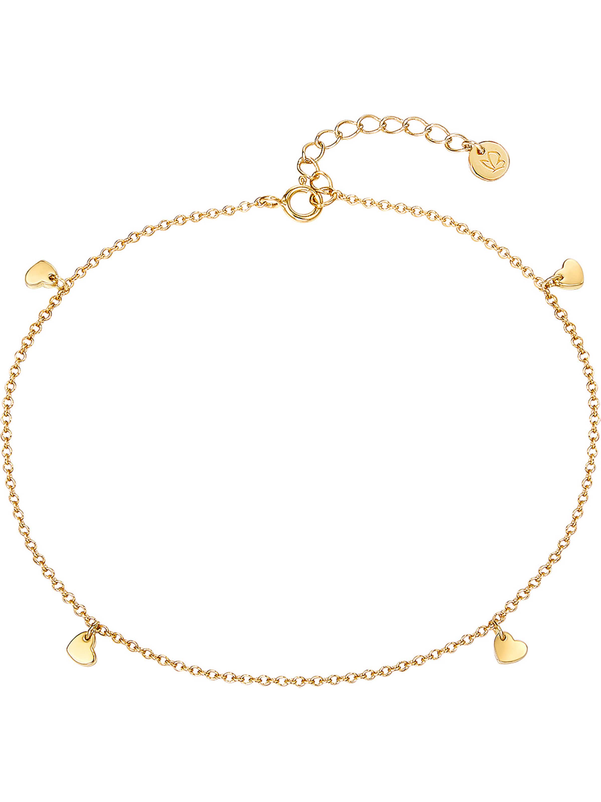 Glanzstücke München Voetsieraden in Goud: voorkant