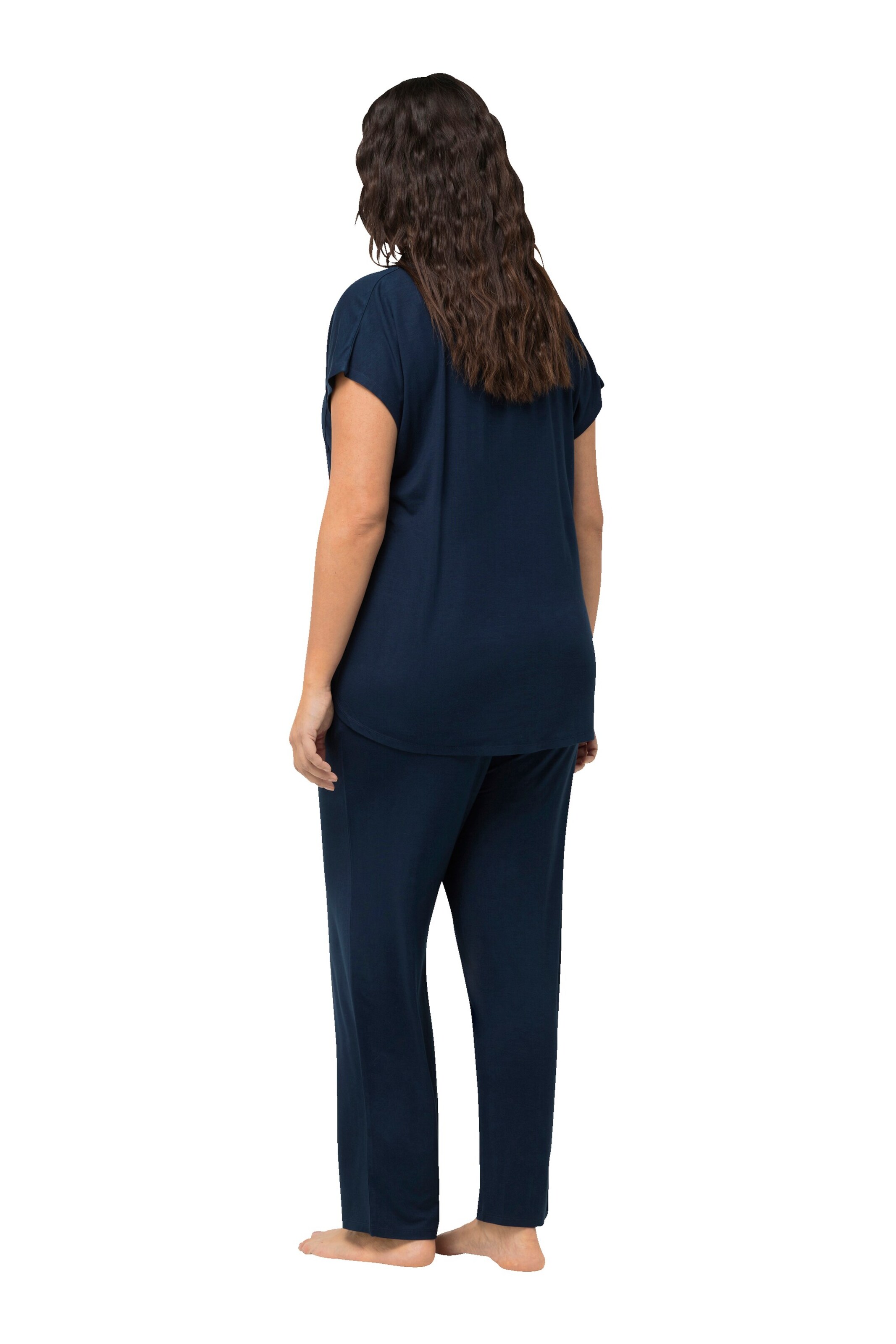 Ulla Popken Pajama in Blue