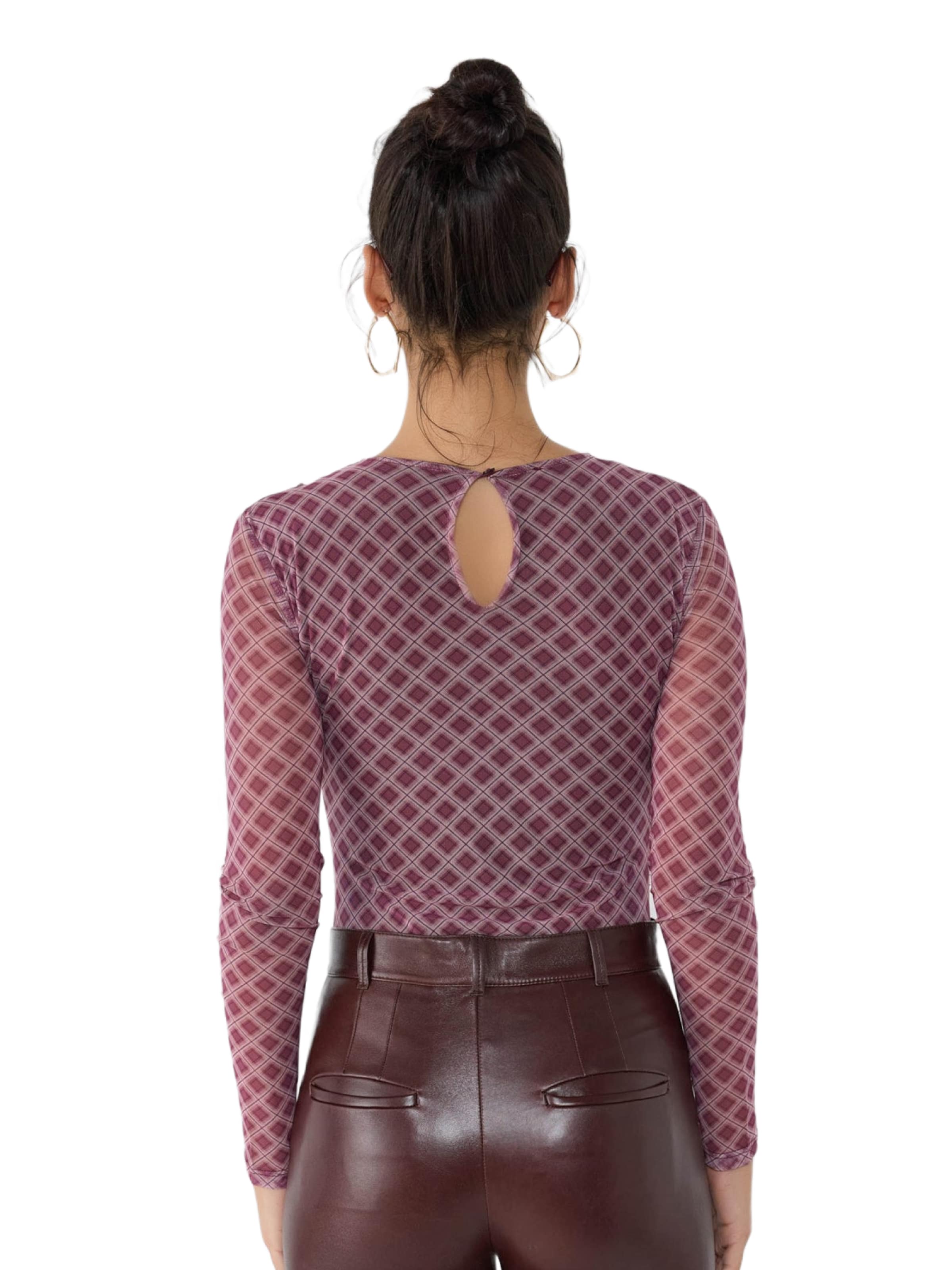 No Matter What Blouse body in Rood