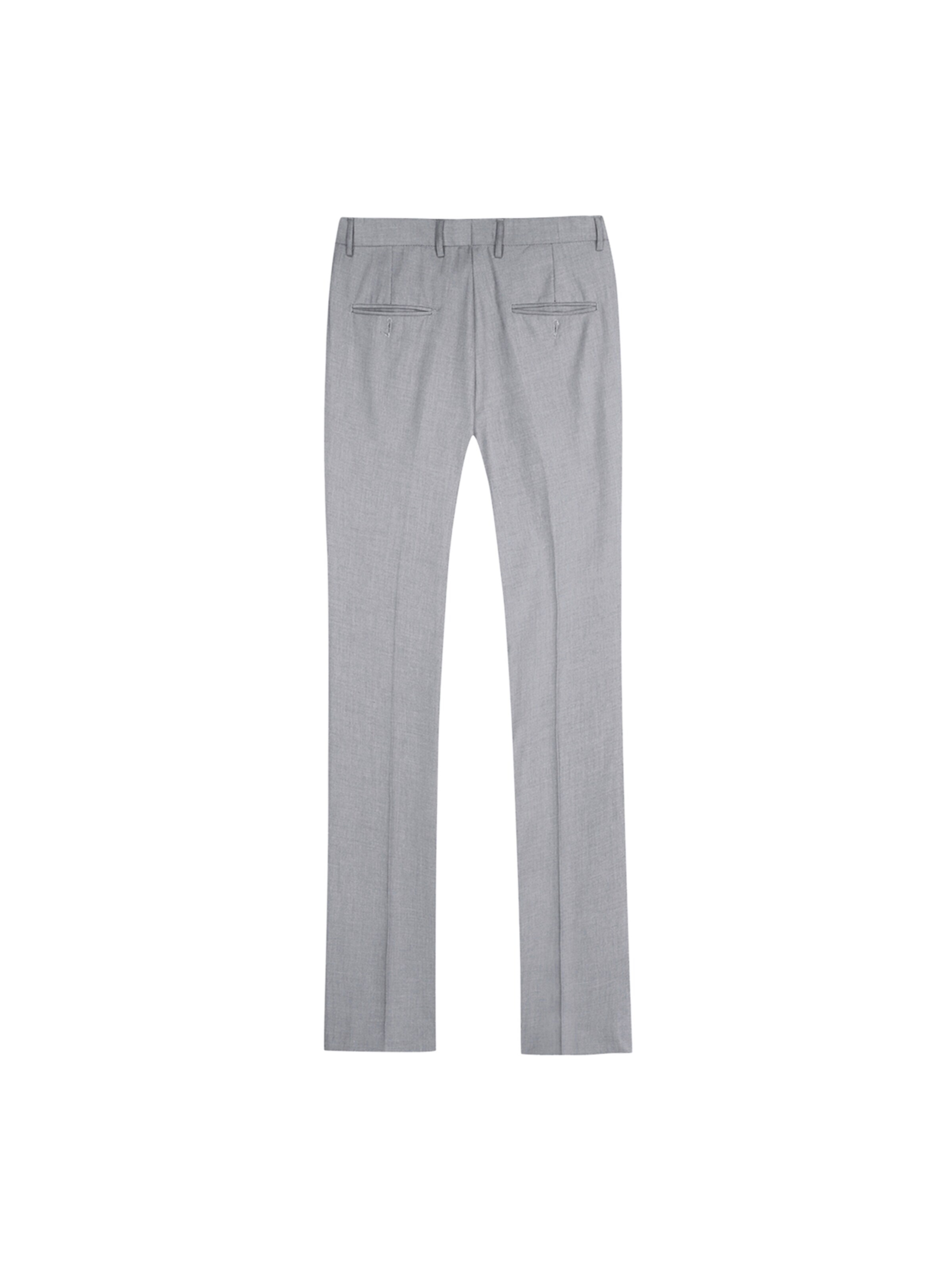 YOUTHUP Slimfit Anzug 'Behaglich'‌ in Grau