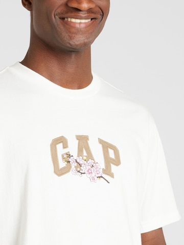 GAP T-Shirt 'SAKURA' in Weiß