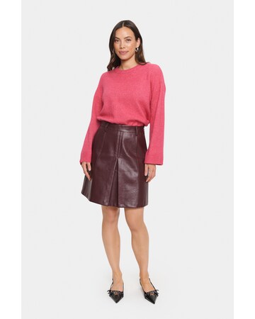 SAINT TROPEZ Pullover 'LarnaSZ' in Pink