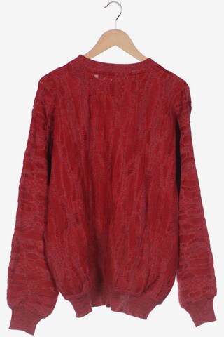 Carlo Colucci Sweater & Cardigan in XL in Red