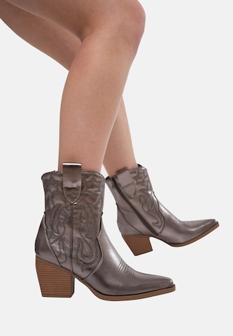 Salinyang Comwboystøvler i sølv