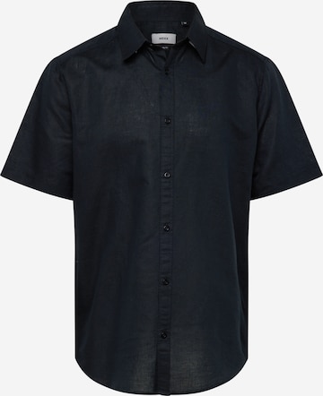 MEXX Regular fit Button Up Shirt 'BRANDON' in Black: front