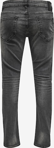 Slimfit Jeans 'Loom' de la Only & Sons pe negru