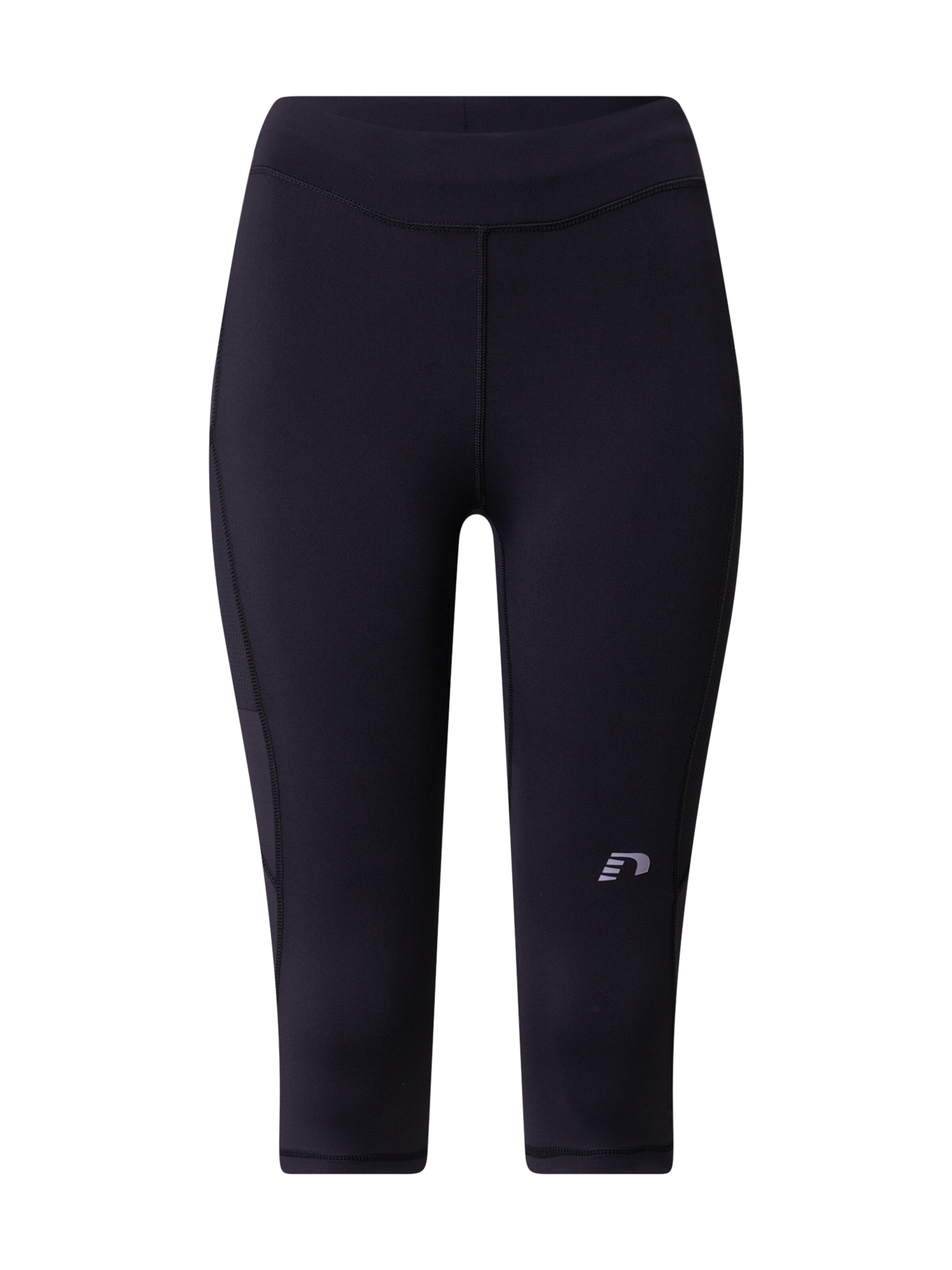 Skinny Pantalon de sport Newline en noir : devant