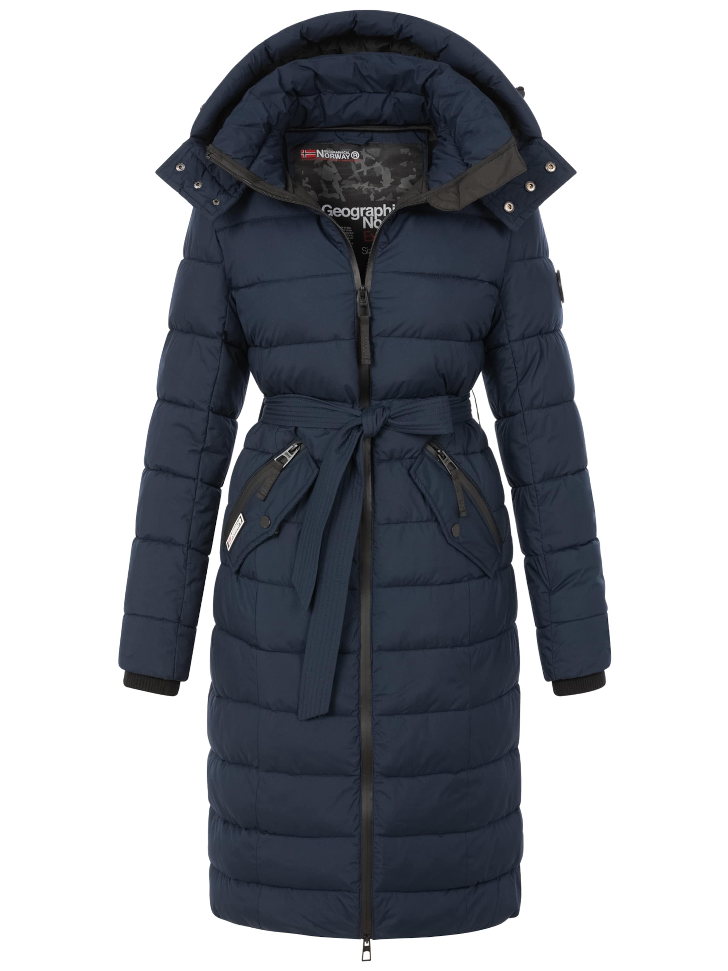 Rock Creek Winterjas in Blauw: voorkant