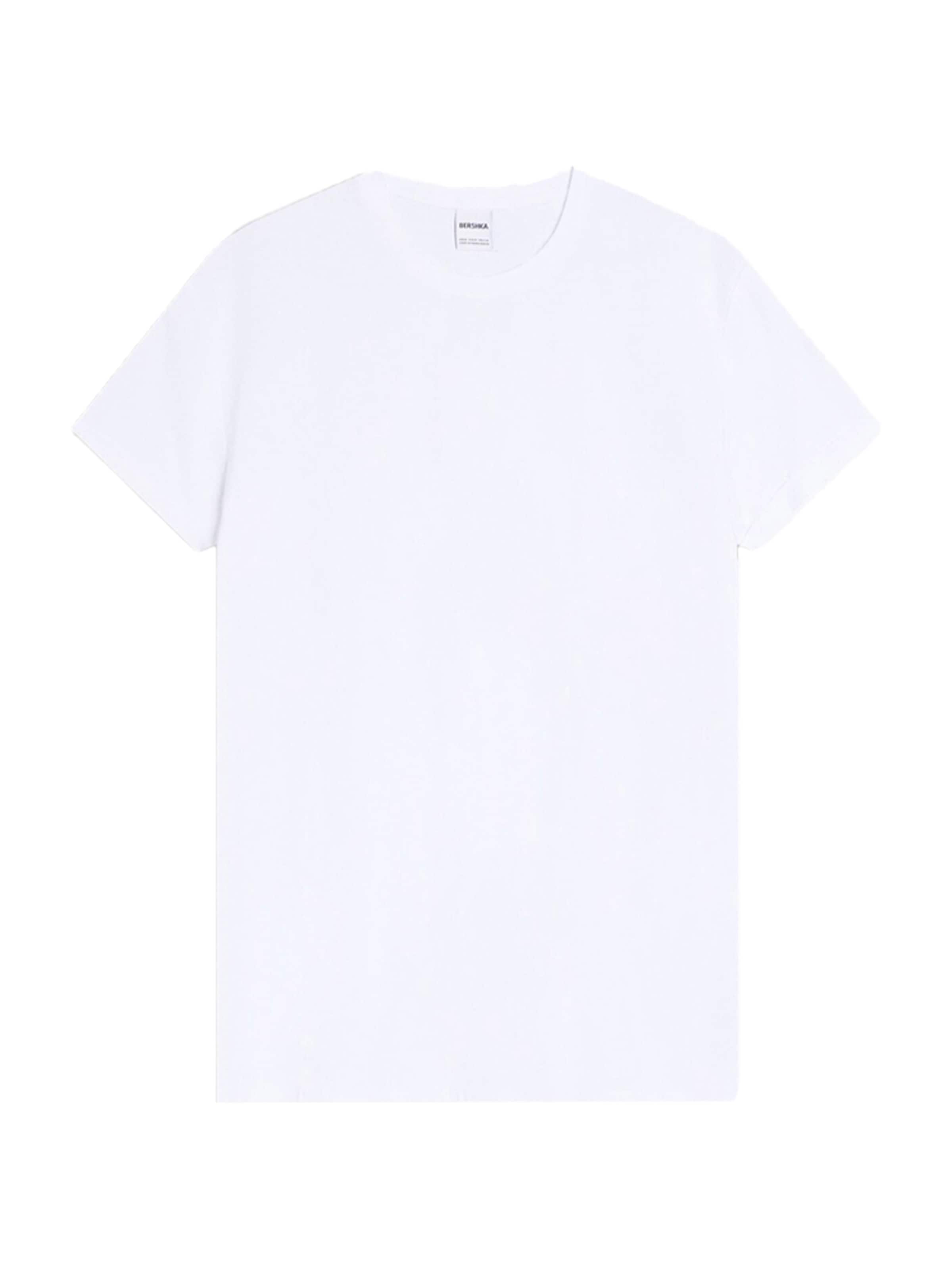 Maglietta di Bershka in bianco: frontale