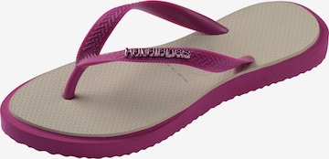 HAVAIANAS Žabky – pink: přední strana