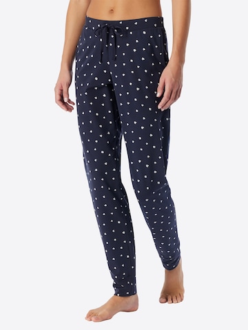 Pantalon de pyjama ' Mix Relax ' SCHIESSER en bleu : devant