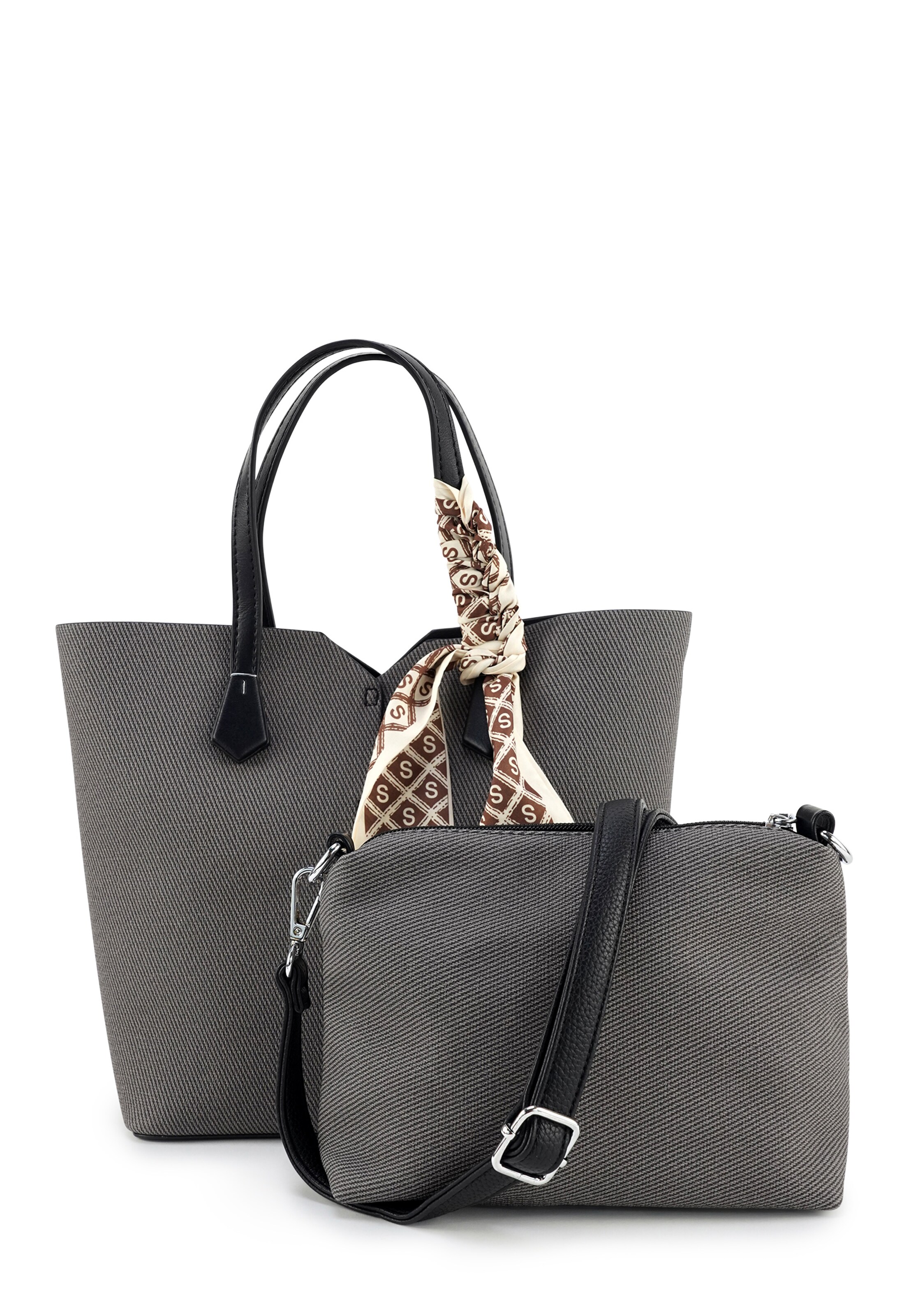 HARPA Handtasche 'CARRIE' in Grau