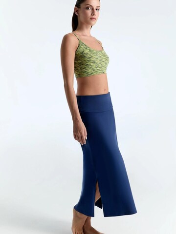 Leela COTTON Skirt in Blue