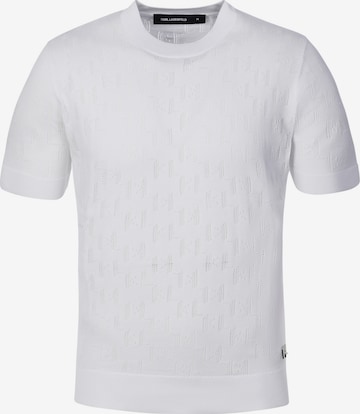 T-Shirt ' 655004 ' Karl Lagerfeld en blanc : devant