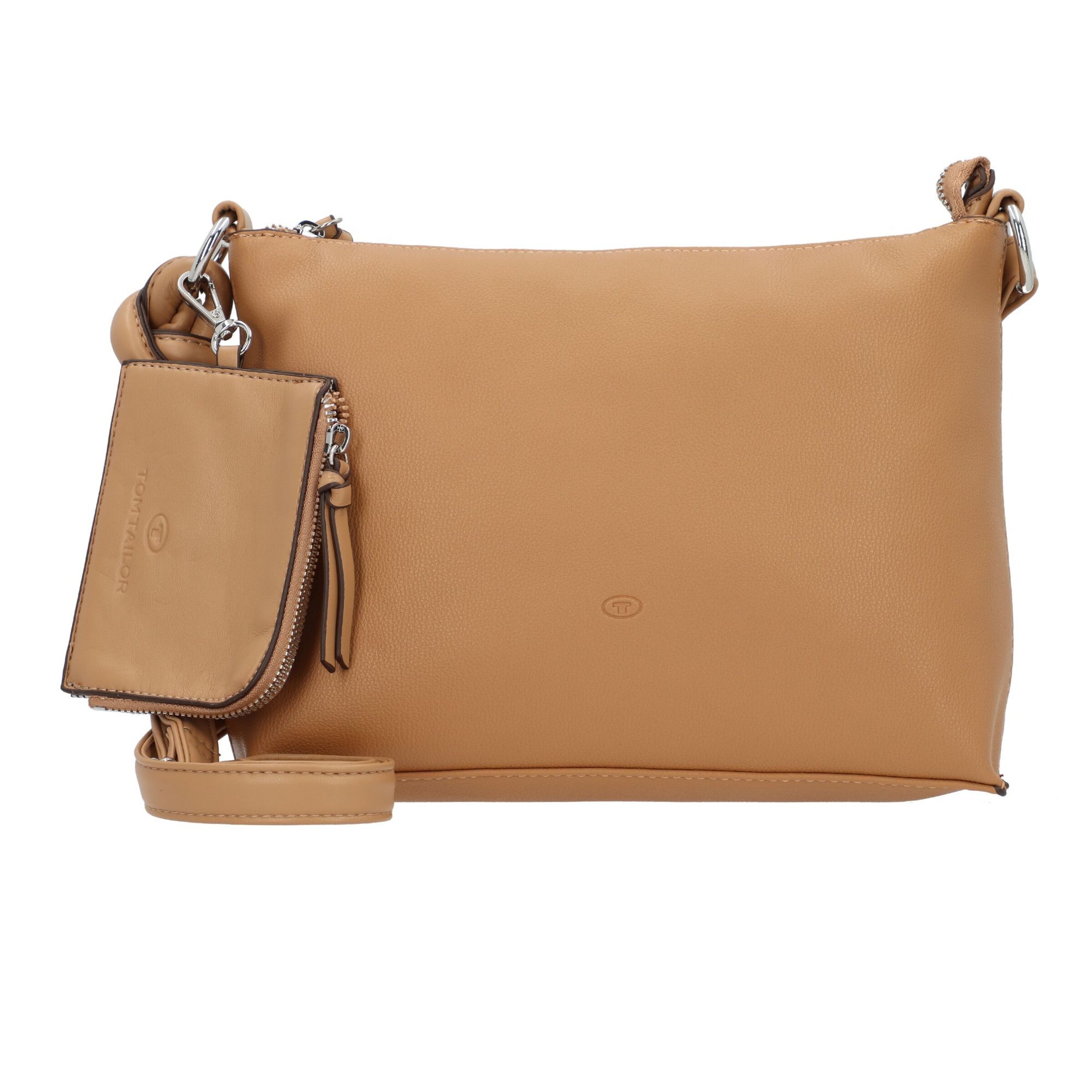 TOM TAILOR Crossbody bag 'Hannah' in Brown: front