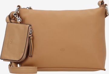 TOM TAILOR Crossbody Bag 'Hannah' in Brown: front