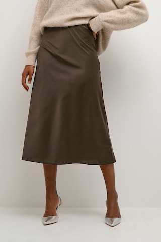 Kaffe Skirt 'Sasmina' in Brown: front