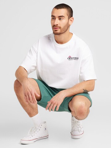 CONVERSE Koszulka 'MUSHROOM COTTAGE' w kolorze biały