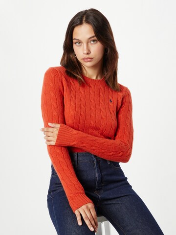 Polo Ralph Lauren Sweater 'Julianna' in Red: front