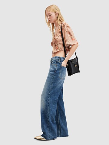 AllSaints Bluse 'TIAN' in Braun