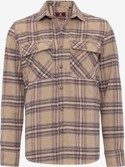 Marškiniai iš Williot, spalva – ruda / šviesiai ruda / oranžinė / juoda, Prekių apžvalga