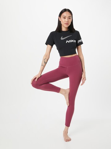 NIKE Skinny Legíny - ružová